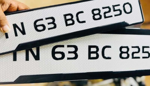 book my hsrp number plate