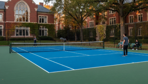 tennis court flooring